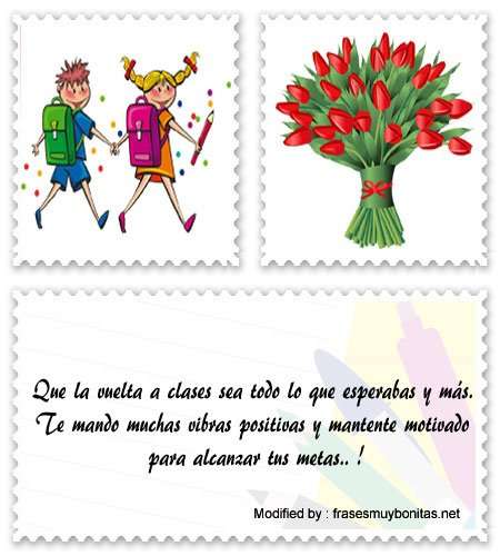 Frases para el primer día de clases | Mensajes para inició de clases